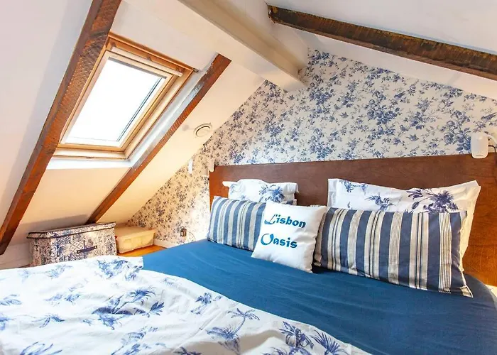 公寓 Alfama I, Eco-penthouse With View & French Balcony *